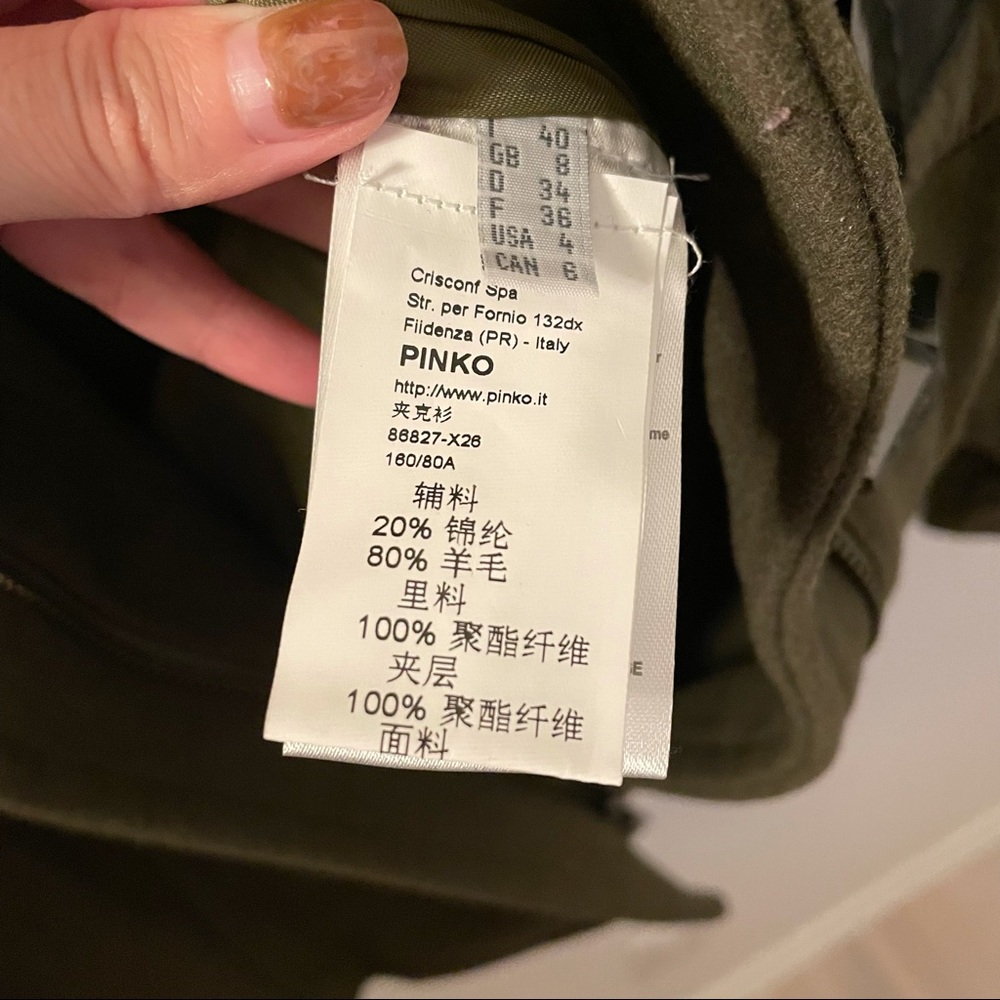 Pinko down jacket - Picture 5 of 6